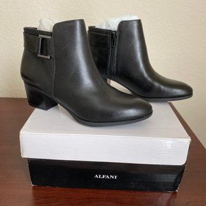 Alfani Womens Adisonn Ankle Booties Black